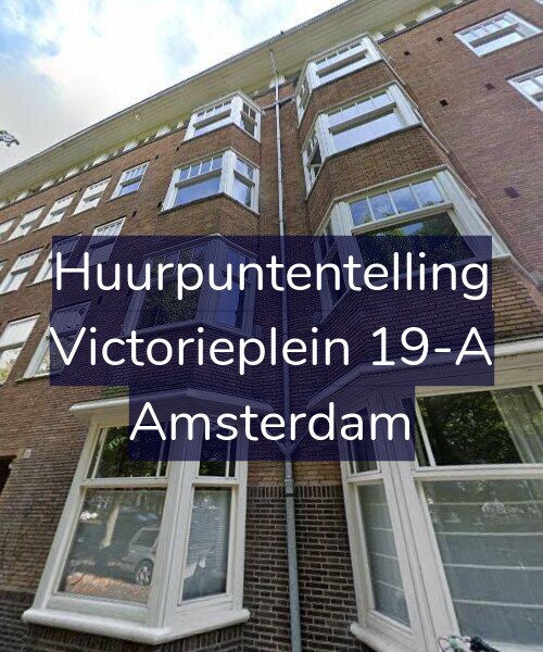 Foto gevel Huurpuntentelling voor Victorieplein 19-A, Amsterdam