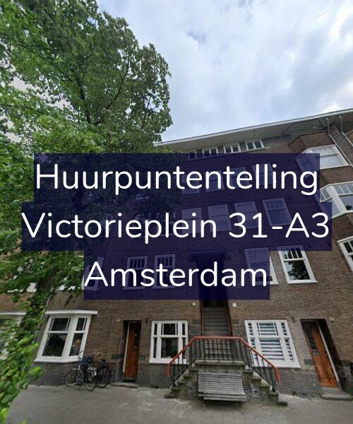 Foto gevel Huurpuntentelling voor Victorieplein 31-A3, Amsterdam