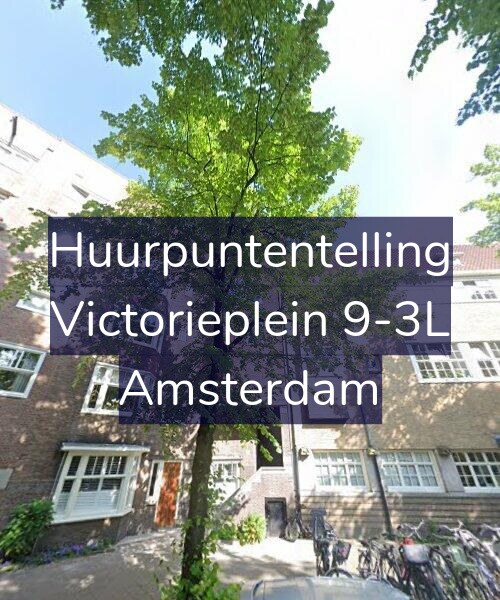 Foto gevel Huurpuntentelling voor Victorieplein 9-3L, Amsterdam