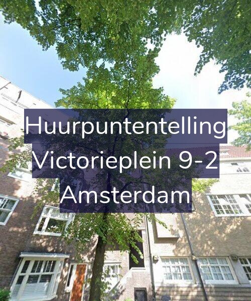 Foto gevel Huurpuntentelling voor Victorieplein 9-2, Amsterdam