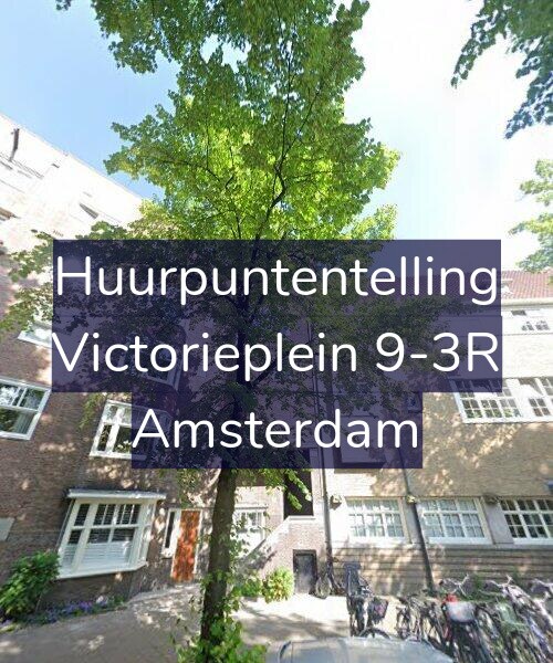 Foto gevel Huurpuntentelling voor Victorieplein 9-3R, Amsterdam