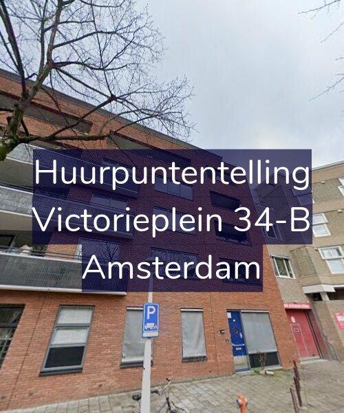 Foto gevel Huurpuntentelling voor Victorieplein 34-B, Amsterdam