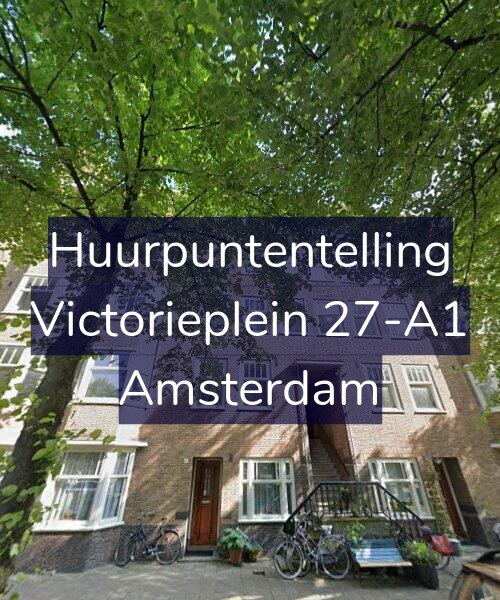 Foto gevel Huurpuntentelling voor Victorieplein 27-A1, Amsterdam
