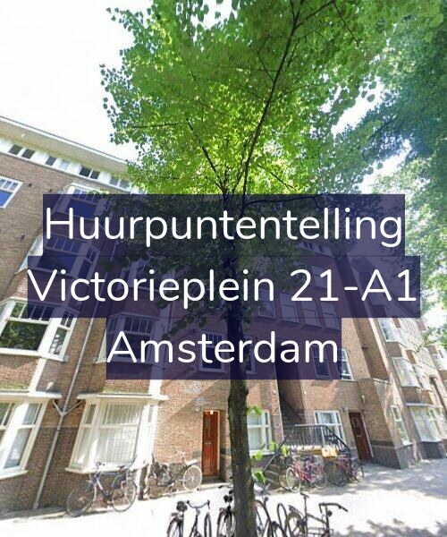 Foto gevel Huurpuntentelling voor Victorieplein 21-A1, Amsterdam