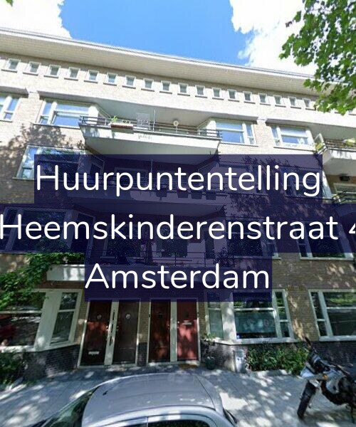 Foto gevel Huurpuntentelling voor Vier Heemskinderenstraat 41-H, Amsterdam