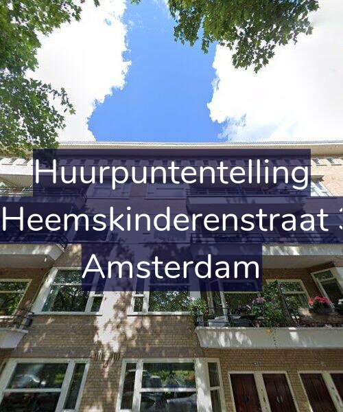 Foto gevel Huurpuntentelling voor Vier Heemskinderenstraat 36-2, Amsterdam