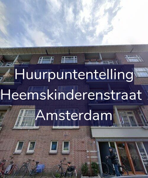 Foto gevel Huurpuntentelling voor Vier Heemskinderenstraat 14-1, Amsterdam
