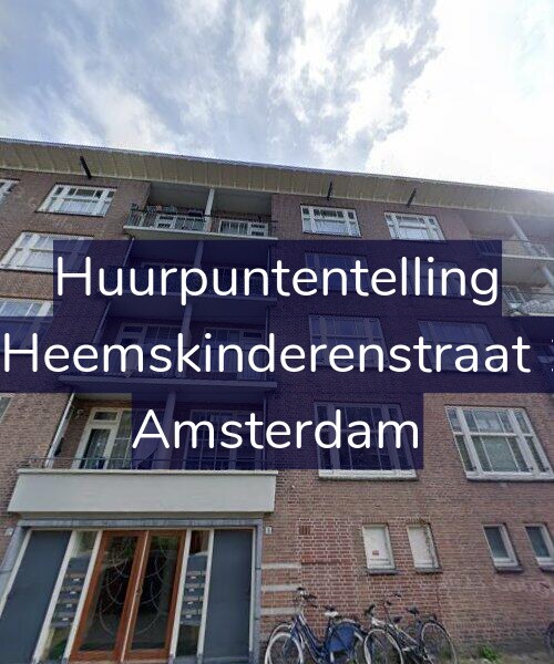 Foto gevel Huurpuntentelling voor Vier Heemskinderenstraat 11-3, Amsterdam