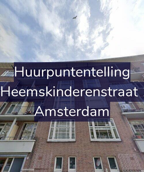 Foto gevel Huurpuntentelling voor Vier Heemskinderenstraat 19-2, Amsterdam