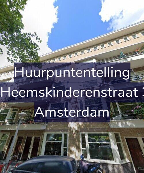 Foto gevel Huurpuntentelling voor Vier Heemskinderenstraat 37-2, Amsterdam