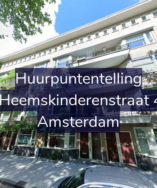 Foto gevel Huurpuntentelling voor Vier Heemskinderenstraat 42-H, Amsterdam