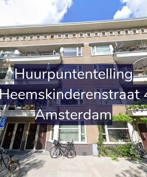 Foto gevel Huurpuntentelling voor Vier Heemskinderenstraat 47-H, Amsterdam