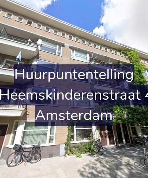 Foto gevel Huurpuntentelling voor Vier Heemskinderenstraat 46-H, Amsterdam
