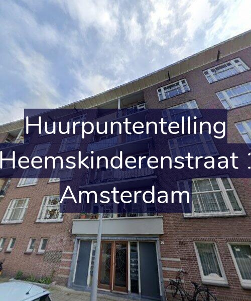 Foto gevel Huurpuntentelling voor Vier Heemskinderenstraat 18-H, Amsterdam
