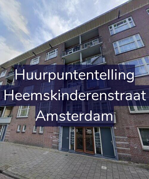 Foto gevel Huurpuntentelling voor Vier Heemskinderenstraat 6-H, Amsterdam