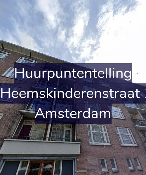 Foto gevel Huurpuntentelling voor Vier Heemskinderenstraat 15-2, Amsterdam