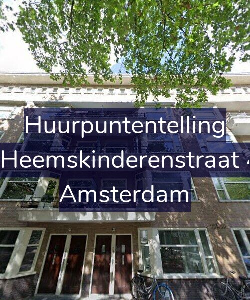 Foto gevel Huurpuntentelling voor Vier Heemskinderenstraat 49-2, Amsterdam