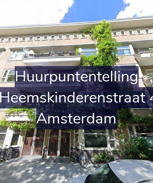 Foto gevel Huurpuntentelling voor Vier Heemskinderenstraat 45-H, Amsterdam