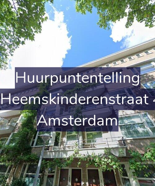 Foto gevel Huurpuntentelling voor Vier Heemskinderenstraat 44-3, Amsterdam