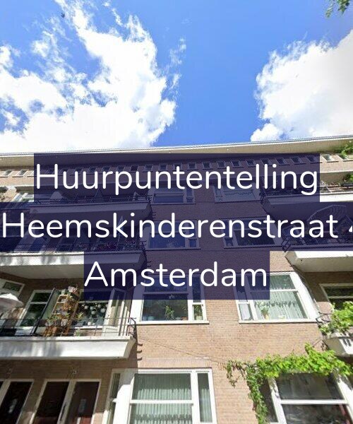 Foto gevel Huurpuntentelling voor Vier Heemskinderenstraat 47-3, Amsterdam