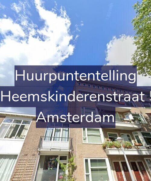 Foto gevel Huurpuntentelling voor Vier Heemskinderenstraat 54-3, Amsterdam