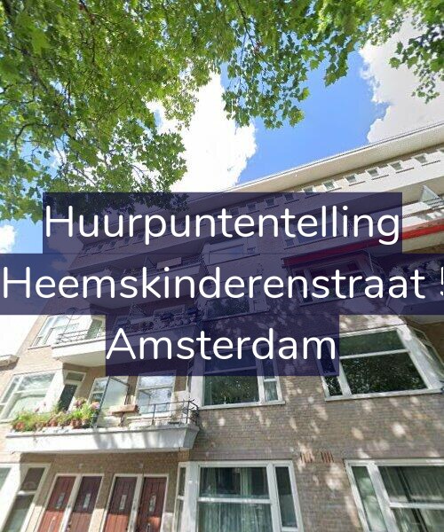 Foto gevel Huurpuntentelling voor Vier Heemskinderenstraat 53-3, Amsterdam