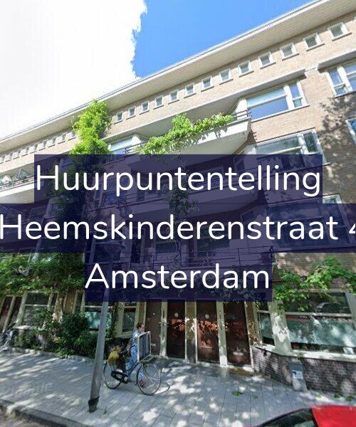 Foto gevel Huurpuntentelling voor Vier Heemskinderenstraat 44-H, Amsterdam