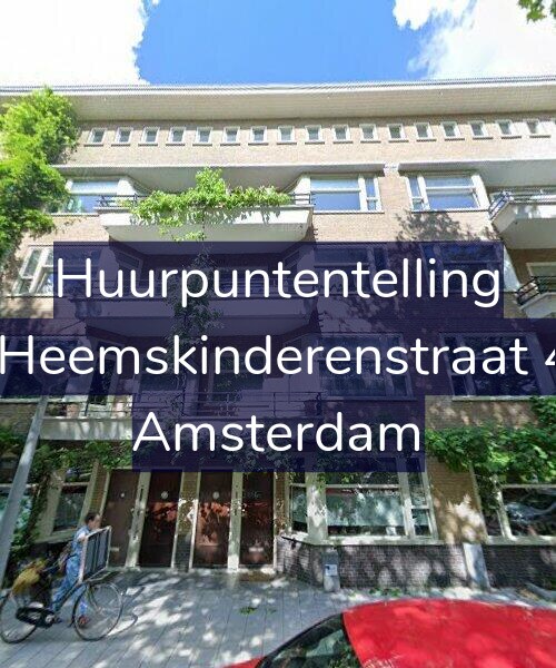 Foto gevel Huurpuntentelling voor Vier Heemskinderenstraat 43-H, Amsterdam