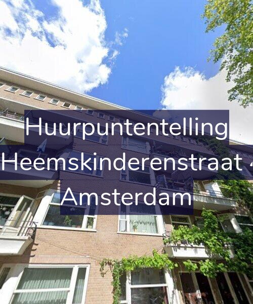 Foto gevel Huurpuntentelling voor Vier Heemskinderenstraat 46-2, Amsterdam
