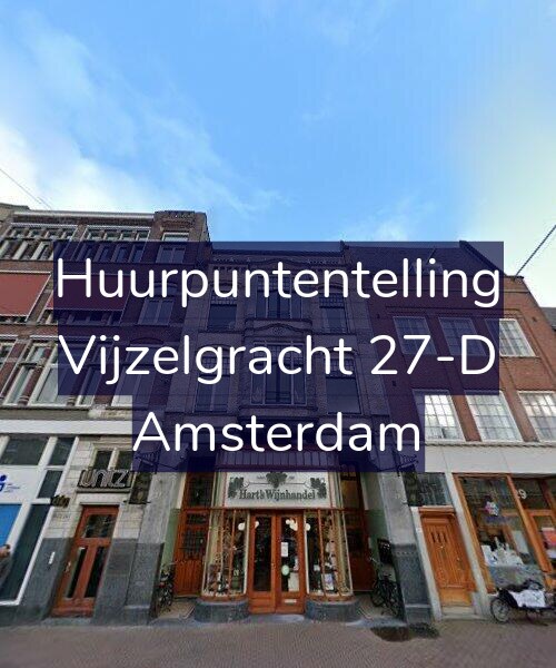 Foto gevel Huurpuntentelling voor Vijzelgracht 27-D, Amsterdam
