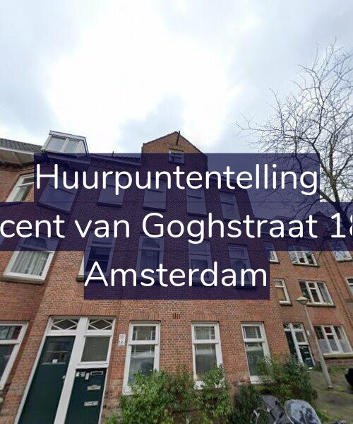 Foto gevel Huurpuntentelling voor Vincent van Goghstraat 18-B, Amsterdam