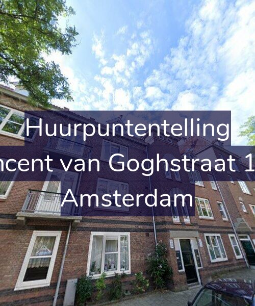 Foto gevel Huurpuntentelling voor Vincent van Goghstraat 166, Amsterdam
