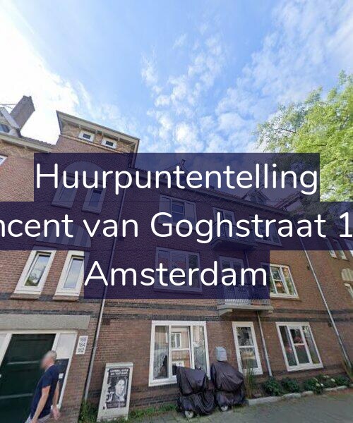 Foto gevel Huurpuntentelling voor Vincent van Goghstraat 184, Amsterdam