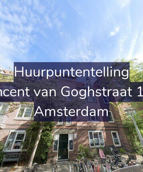 Foto gevel Huurpuntentelling voor Vincent van Goghstraat 189, Amsterdam