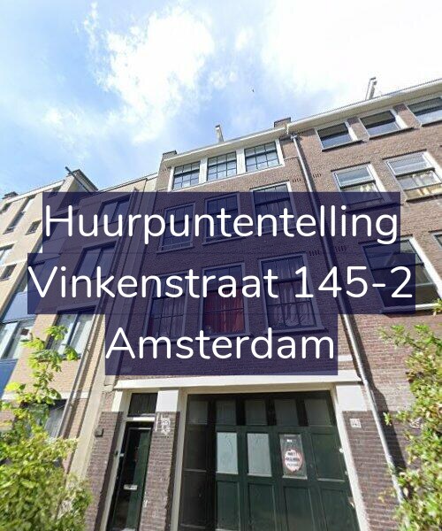 Foto gevel Huurpuntentelling voor Vinkenstraat 145-2, Amsterdam