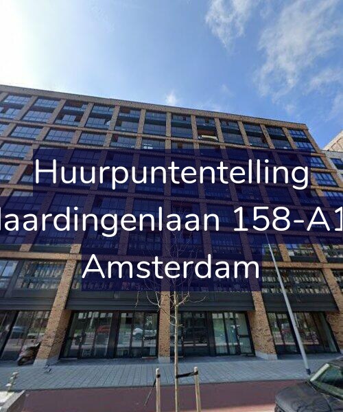 Foto gevel Huurpuntentelling voor Vlaardingenlaan 158-A15, Amsterdam