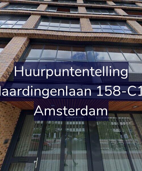 Foto gevel Huurpuntentelling voor Vlaardingenlaan 158-C12, Amsterdam