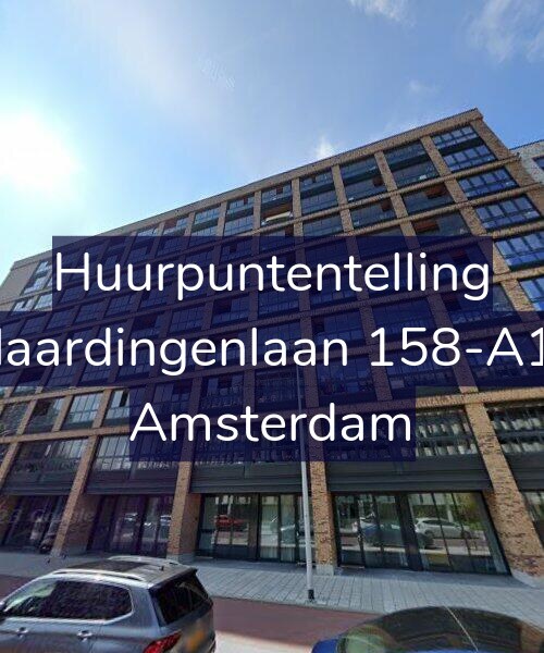 Foto gevel Huurpuntentelling voor Vlaardingenlaan 158-A14, Amsterdam