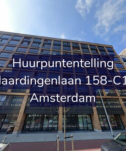 Foto gevel Huurpuntentelling voor Vlaardingenlaan 158-C15, Amsterdam