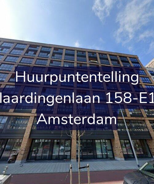 Foto gevel Huurpuntentelling voor Vlaardingenlaan 158-E15, Amsterdam