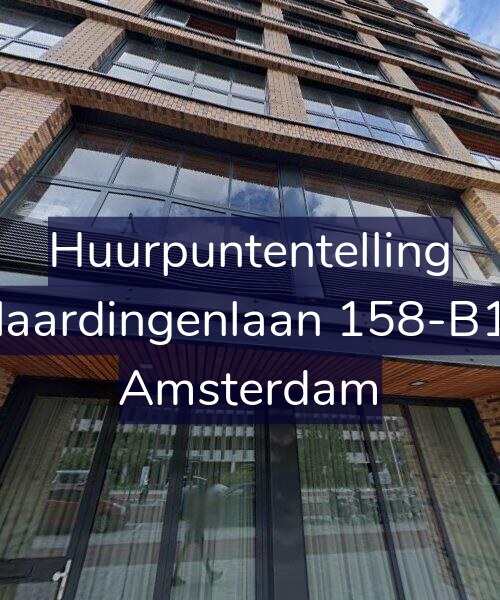 Foto gevel Huurpuntentelling voor Vlaardingenlaan 158-B11, Amsterdam
