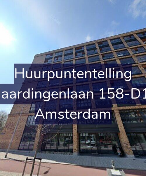 Foto gevel Huurpuntentelling voor Vlaardingenlaan 158-D19, Amsterdam
