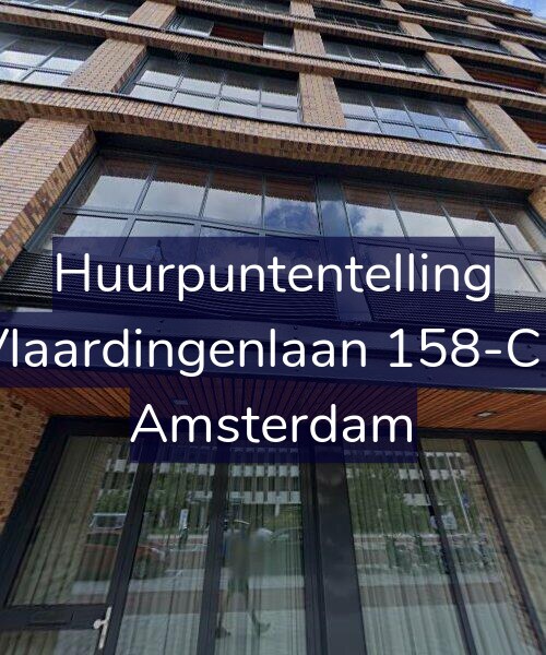 Foto gevel Huurpuntentelling voor Vlaardingenlaan 158-C7, Amsterdam