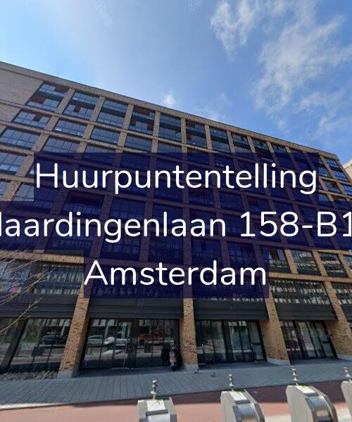 Foto gevel Huurpuntentelling voor Vlaardingenlaan 158-B17, Amsterdam
