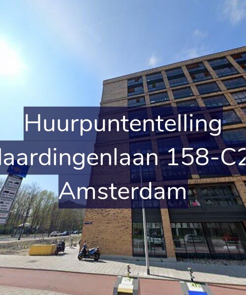 Foto gevel Huurpuntentelling voor Vlaardingenlaan 158-C23, Amsterdam