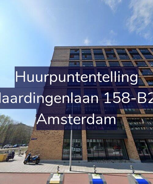 Foto gevel Huurpuntentelling voor Vlaardingenlaan 158-B21, Amsterdam