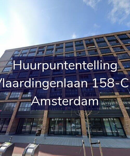 Foto gevel Huurpuntentelling voor Vlaardingenlaan 158-C2, Amsterdam