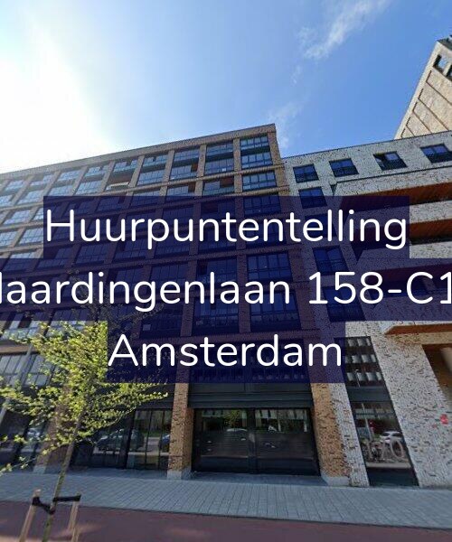 Foto gevel Huurpuntentelling voor Vlaardingenlaan 158-C10, Amsterdam