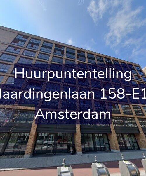 Foto gevel Huurpuntentelling voor Vlaardingenlaan 158-E16, Amsterdam