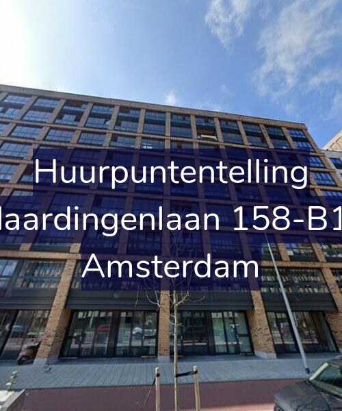 Foto gevel Huurpuntentelling voor Vlaardingenlaan 158-B15, Amsterdam
